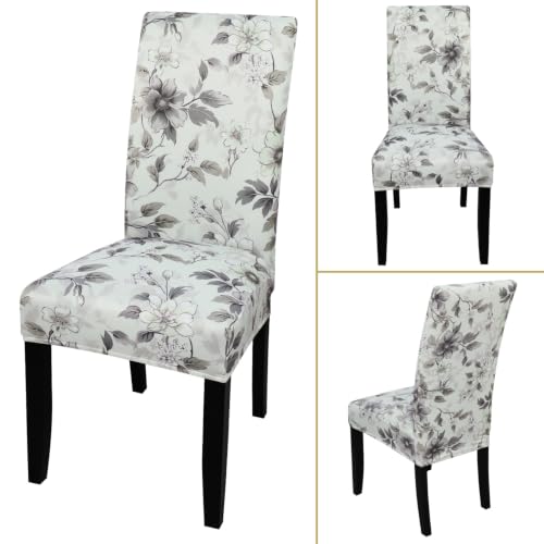 Pattern Chair Covers for Dining Room Set of 6
