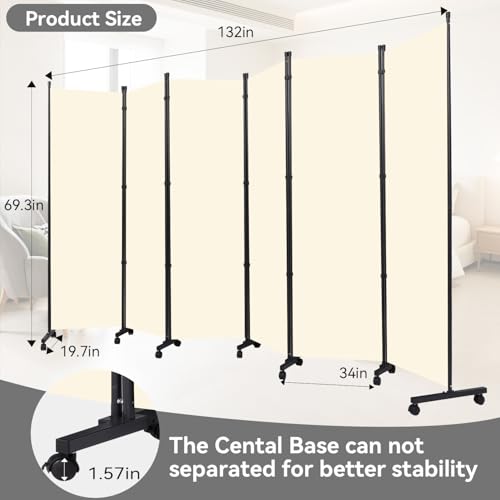 Folding Room Divider W