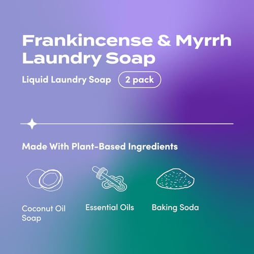 Laundry Soap Frankincense & Myrrh (64 Fl Oz)