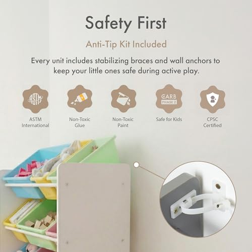 Kids Toy Organizer with 12 Bins