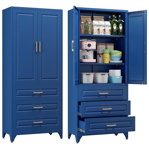 75" Tall Kitchen Pantry Cabinet