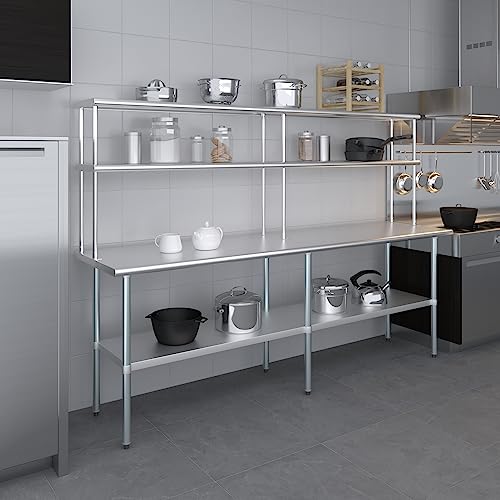 96 Inch Double Tier Overshelf (2 Count)