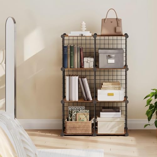 Wire Cube Storage Organizer (6 Count)