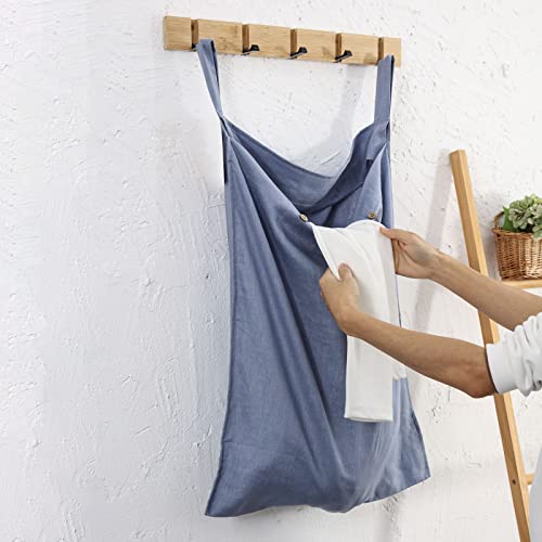 Linen Hanging Laundry Bag