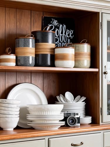 Large Coffee Container with Lid