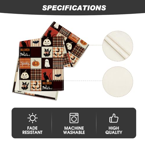 210 GSM Halloween Table Runner Home Party Decor 13x120 Inch