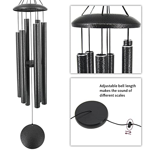 45 Inch Wind Chimes Outdoor Deep Tone