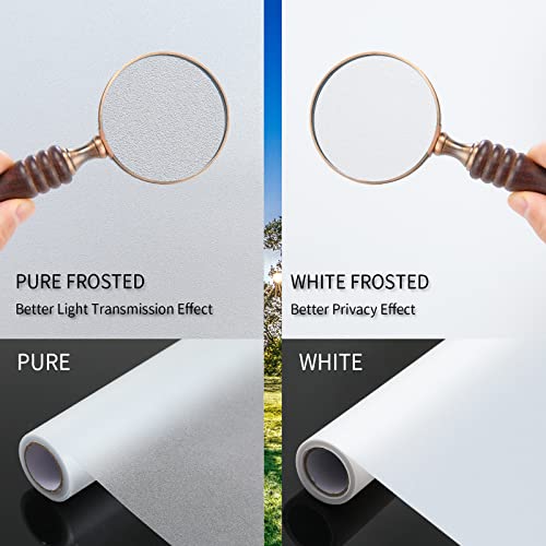 Frosted Glass Window Film with Tools