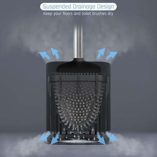 Silicone Toilet Brush (2 Count)