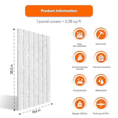 3D Stone Effect Wall Panels