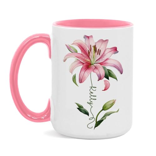 Customized Lily Flower Accent Cup