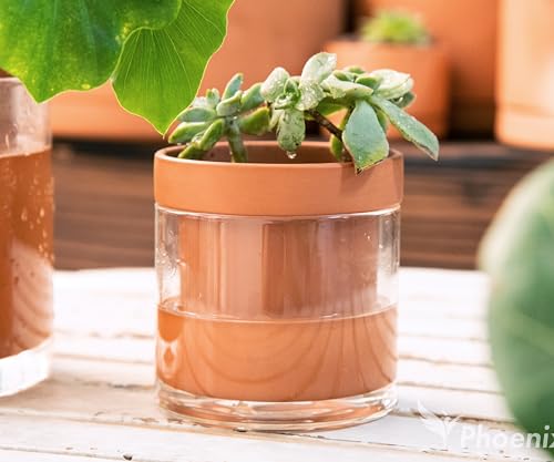 4 Inch Self Watering Planter Pot (3 Count)
