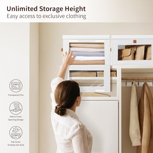 Large Clothing Storage Bins (2 Count)