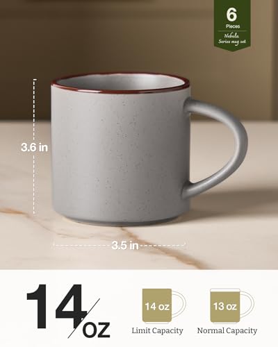 Coffee Mugs Set of 6
