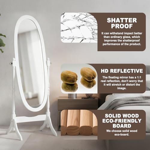 Full Length Mirror with Stand