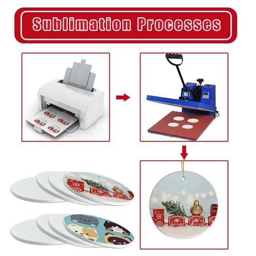 Sublimation Ornament Blanks
