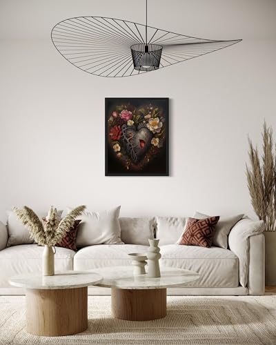 Gothic Heart Unframed Poster Art Print