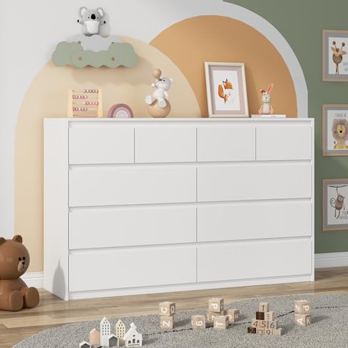 White Malm Dresser for Bedroom