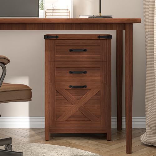 Vertical File Cabinet with 3 Drawers for Home Office