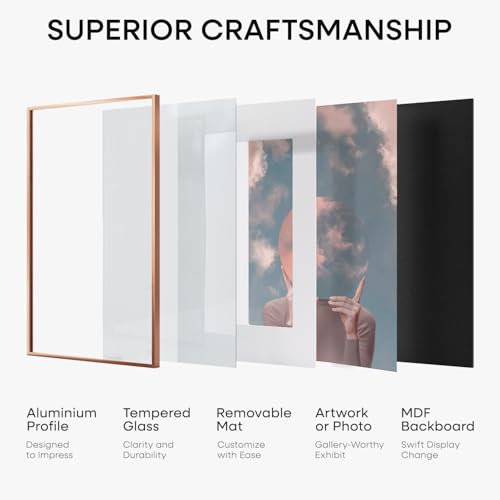 12x18 Rose Picture Frame