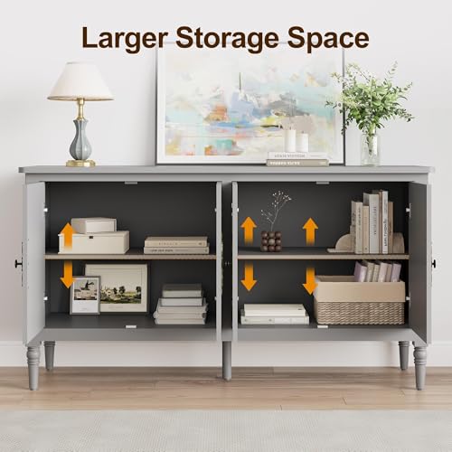 118" Buffet Cabinet with Storage