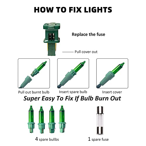 Green St. Patrick's Day Lights (20 Foot)