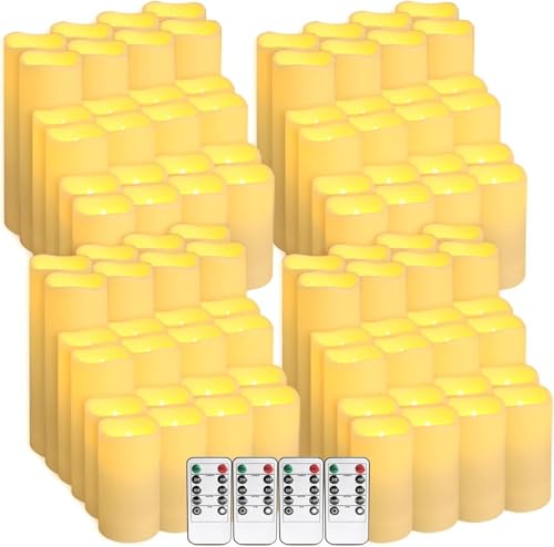Set of 96 Flameless Led Battery Opeated (96 Count)
