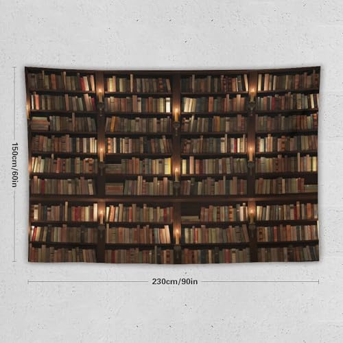 Bookshelf Tapestry