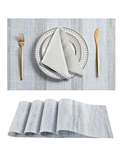 LightSteel Blue Placemats Set of 4 (4 Count)