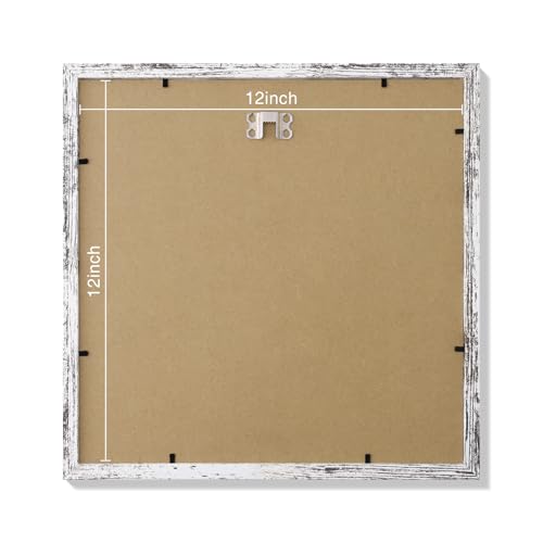 12x12 Picture Frames Set of 9 for Wall Mounting (9 Count)