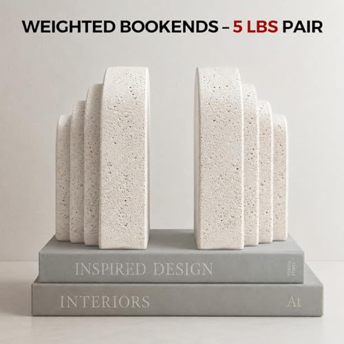 Heavy Duty Book Ends for Shelves (2 Count)