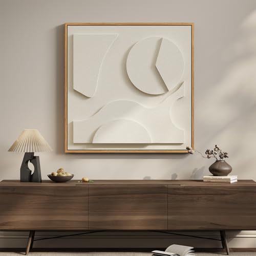 Framed 3D Textured Wall Art