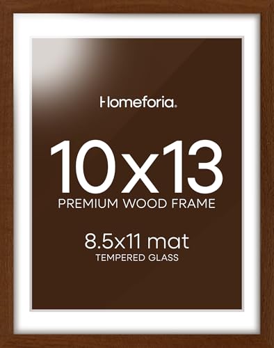 10x13 Brown Oak Picture Frame (2 Count)