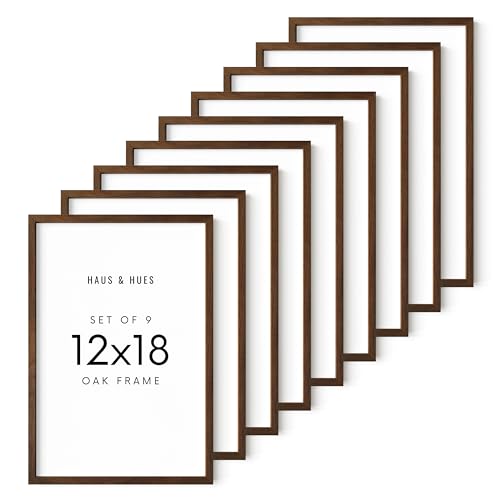 Walnut Wood 12x18 Picture Frames