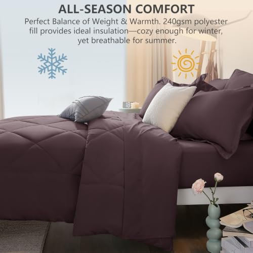 Oversized Queen Comforter Set 98"x98"