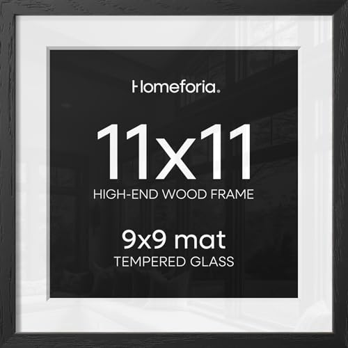 11x11 Black Oak Picture Frame