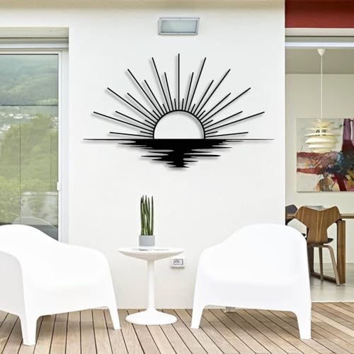 Sunrise Metal Wall Art