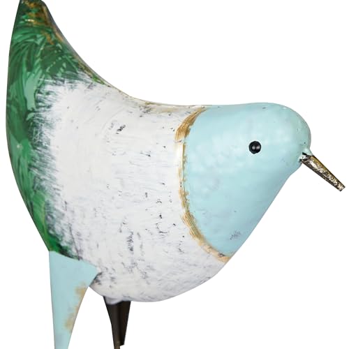 MCC702 Head Down Metal Bird Outdoor Statue