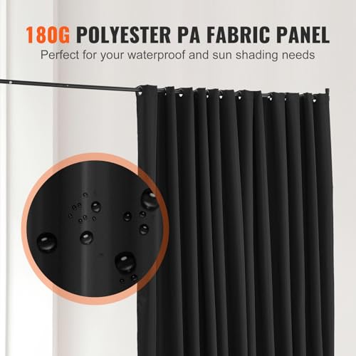 Room Divider Portable Panel Room Divider with Wheels Curtain Divider Stand