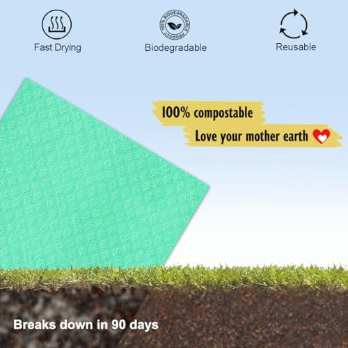 Swedish Dishcloths for Kitchen (10 Count)
