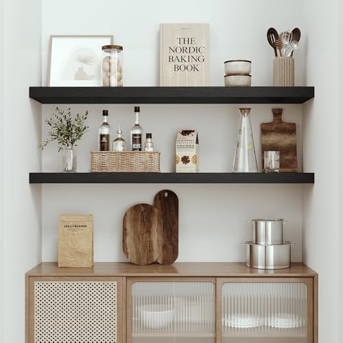 Single Floating Shelves 48x10” Set of 1
