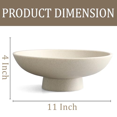 Modern Resin Pedestal Bowl