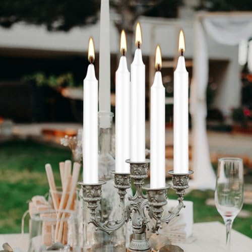 White Candles Set of 40 (12 Count)