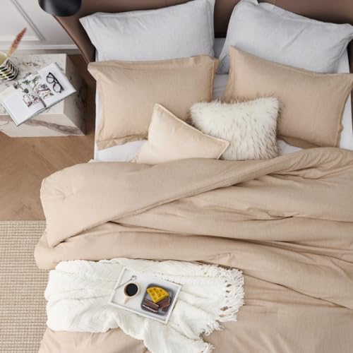 Sand Cal King Comforter Set