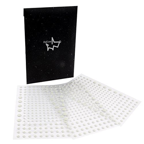 Realistic 3D Domed Glow in The Dark Stars