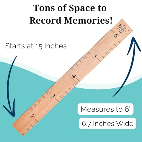 Wooden Growth Chart for Kids