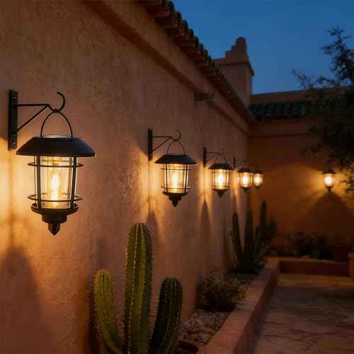 2 Pack Solar Lanterns Outdoor (2 Count)