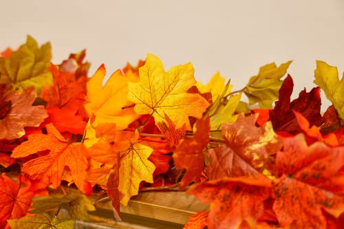 6PCS Fall Maple Leaves Garland