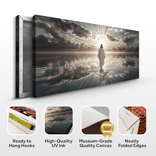 Jesus Walking on Water Canvas