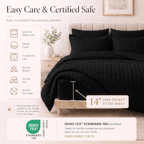 Oversized King Comforter Set 120x98 in